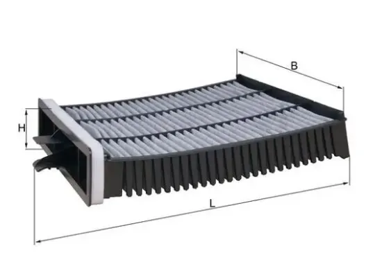 Filter, Innenraumluft KNECHT LAK 227 Bild Filter, Innenraumluft KNECHT LAK 227