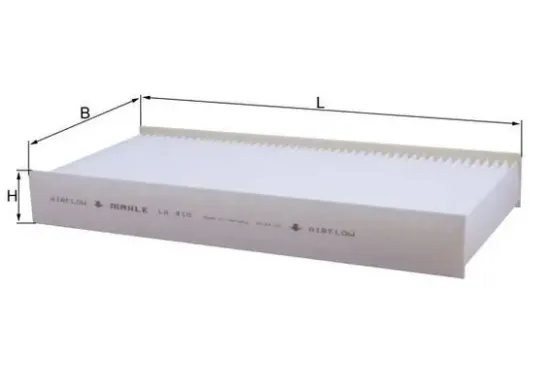 Filter, Innenraumluft KNECHT LA 410 Bild Filter, Innenraumluft KNECHT LA 410