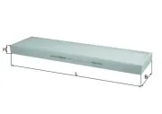 Filter, Innenraumluft KNECHT LA 25