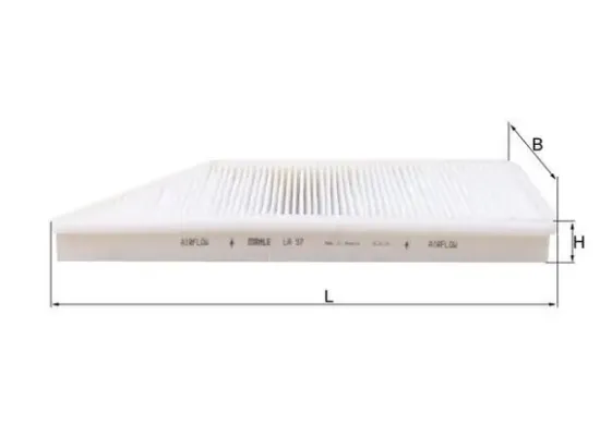 Filter, Innenraumluft KNECHT LA 57 Bild Filter, Innenraumluft KNECHT LA 57