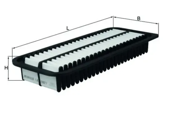 Luftfilter KNECHT LX 2027 Bild Luftfilter KNECHT LX 2027