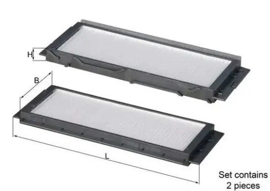 Filter, Innenraumluft KNECHT LA 501/S Bild Filter, Innenraumluft KNECHT LA 501/S