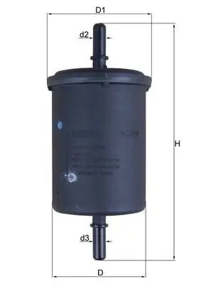 Kraftstofffilter KNECHT KL 248