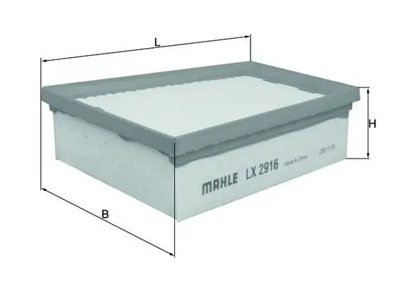 Luftfilter KNECHT LX 2916