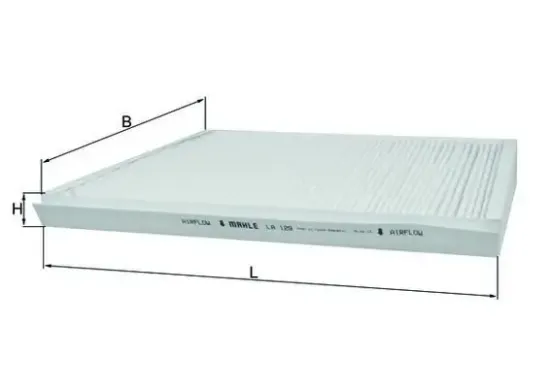 Filter, Innenraumluft KNECHT LA 129 Bild Filter, Innenraumluft KNECHT LA 129
