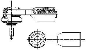 Spurstangenkopf außen Vorderachse links Vorderachse rechts LEMFÖRDER 14543 03 Bild Spurstangenkopf außen Vorderachse links Vorderachse rechts LEMFÖRDER 14543 03