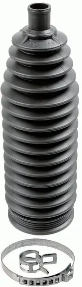 Faltenbalg, Lenkung Vorderachse links Vorderachse rechts LEMFÖRDER 38875 01