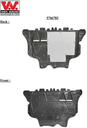 Motorraumdämmung unten VAN WEZEL 5766702 Bild Motorraumdämmung unten VAN WEZEL 5766702