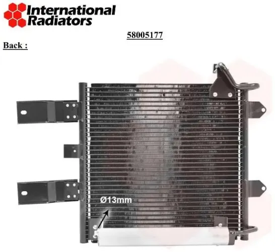 Kondensator, Klimaanlage VAN WEZEL 58005177 Bild Kondensator, Klimaanlage VAN WEZEL 58005177