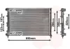 Kühler, Motorkühlung VAN WEZEL 01002078