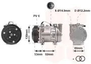 Kompressor, Klimaanlage VAN WEZEL 0100K009