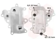 Ölkühler, Motoröl VAN WEZEL 01013701