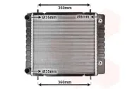 Kühler, Motorkühlung VAN WEZEL 02002082