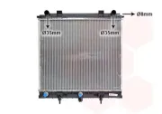 Kühler, Motorkühlung VAN WEZEL 02002132
