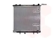 Kühler, Motorkühlung VAN WEZEL 02002173