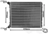 Kühler, Motorkühlung VAN WEZEL 03002220 Bild Kühler, Motorkühlung VAN WEZEL 03002220