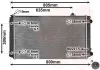 Kühler, Motorkühlung VAN WEZEL 03002252 Bild Kühler, Motorkühlung VAN WEZEL 03002252