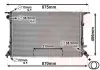 Kühler, Motorkühlung VAN WEZEL 03002290 Bild Kühler, Motorkühlung VAN WEZEL 03002290