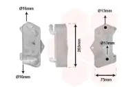 Ölkühler, Automatikgetriebe VAN WEZEL 03003435