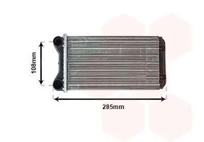 Wärmetauscher, Innenraumheizung VAN WEZEL 03006223 Bild Wärmetauscher, Innenraumheizung VAN WEZEL 03006223