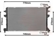 Kühler, Motorkühlung VAN WEZEL 03012705