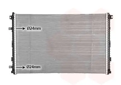 Kühler, Motorkühlung VAN WEZEL 03012726 Bild Kühler, Motorkühlung VAN WEZEL 03012726