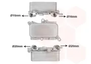 Ölkühler, Automatikgetriebe VAN WEZEL 03013719