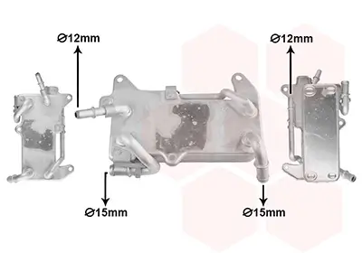 Ölkühler, Automatikgetriebe VAN WEZEL 03013722 Bild Ölkühler, Automatikgetriebe VAN WEZEL 03013722