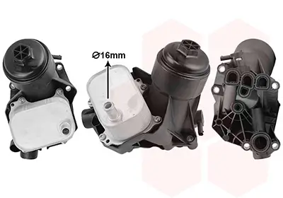 Ölkühler, Motoröl VAN WEZEL 03013728 Bild Ölkühler, Motoröl VAN WEZEL 03013728