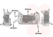 Ölkühler, Automatikgetriebe VAN WEZEL 03013729