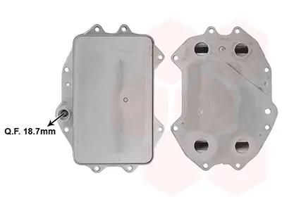 Ölkühler, Motoröl VAN WEZEL 03013730