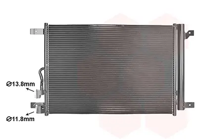 Kondensator, Klimaanlage VAN WEZEL 03015705 Bild Kondensator, Klimaanlage VAN WEZEL 03015705