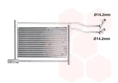 Ölkühler, Automatikgetriebe VAN WEZEL 06003379 Bild Ölkühler, Automatikgetriebe VAN WEZEL 06003379