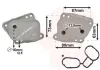 Ölkühler, Motoröl VAN WEZEL 06003412 Bild Ölkühler, Motoröl VAN WEZEL 06003412