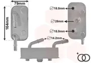 Ölkühler, Automatikgetriebe VAN WEZEL 06003559