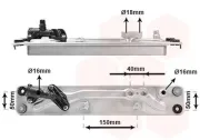 Ölkühler, Automatikgetriebe VAN WEZEL 06003573