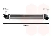 Ladeluftkühler VAN WEZEL 06004425