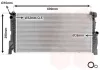 Kühler, Motorkühlung VAN WEZEL 06012701