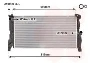 Kühler, Motorkühlung VAN WEZEL 06012703