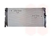 Kühler, Motorkühlung VAN WEZEL 06012747