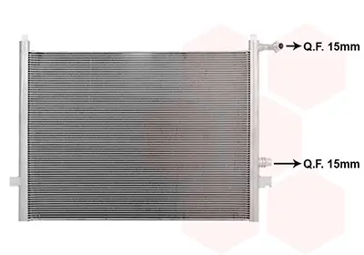 Niedertemperaturkühler, Ladeluftkühler VAN WEZEL 06012770 Bild Niedertemperaturkühler, Ladeluftkühler VAN WEZEL 06012770