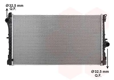 Kühler, Motorkühlung VAN WEZEL 06012785