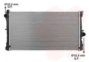 Kühler, Motorkühlung VAN WEZEL 06012785