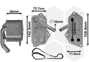 Ölkühler, Motoröl VAN WEZEL 06013701