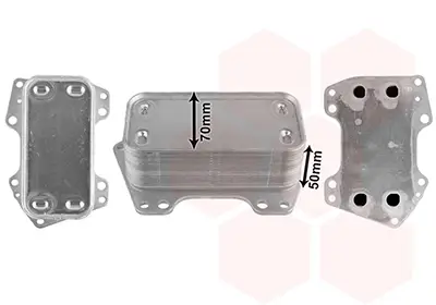 Ölkühler, Automatikgetriebe VAN WEZEL 06013703 Bild Ölkühler, Automatikgetriebe VAN WEZEL 06013703