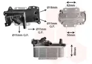 Ölkühler, Automatikgetriebe VAN WEZEL 06013709