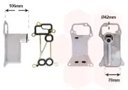 Ölkühler, Motoröl VAN WEZEL 06013717