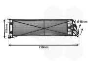 Ölkühler, Automatikgetriebe VAN WEZEL 06013764