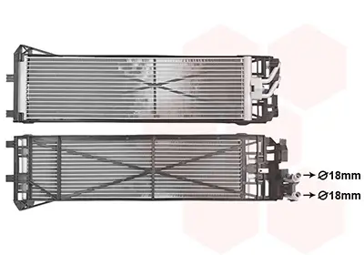 Ölkühler, Automatikgetriebe VAN WEZEL 06013783