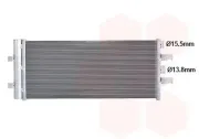 Kondensator, Klimaanlage VAN WEZEL 06015710
